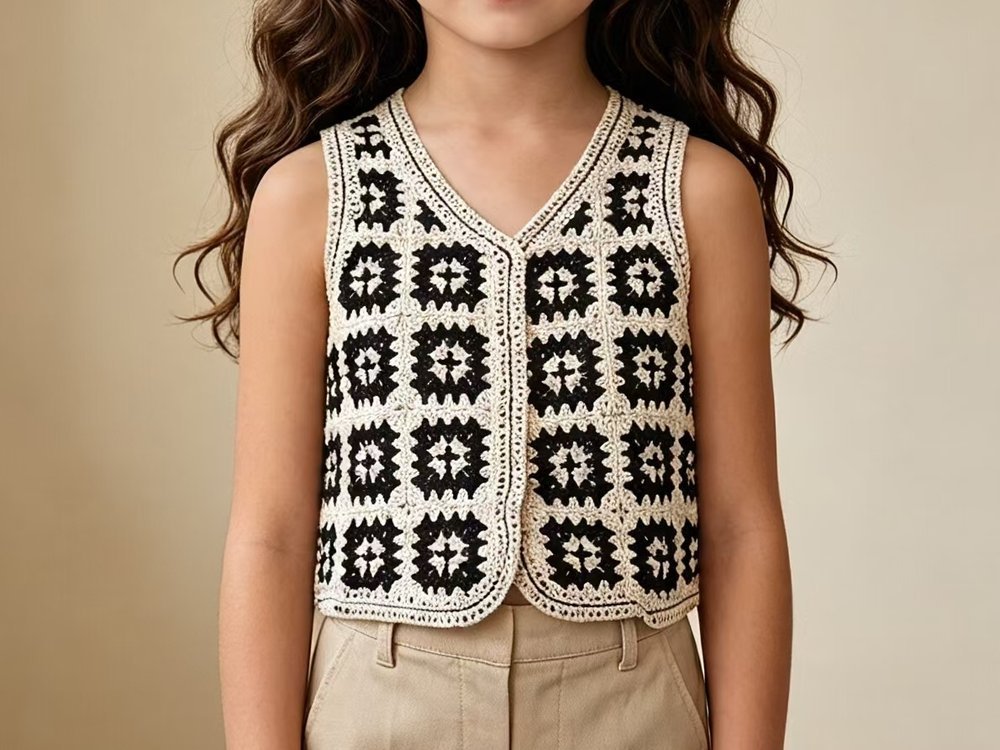 Childrenswear crochet collection