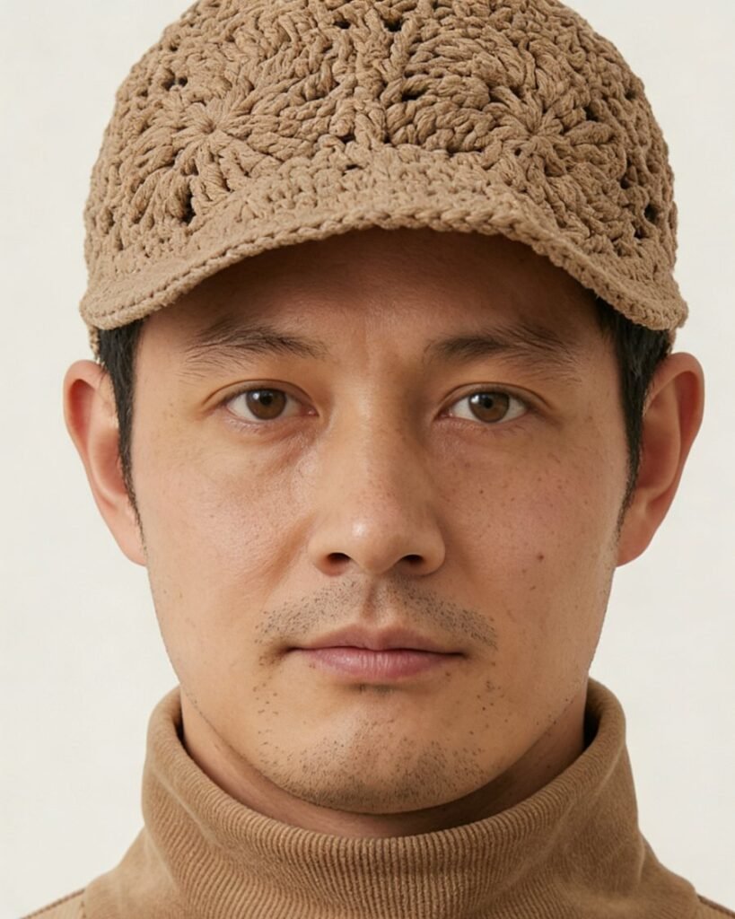 Scallop Crochet Bucket Hat EA-A-102