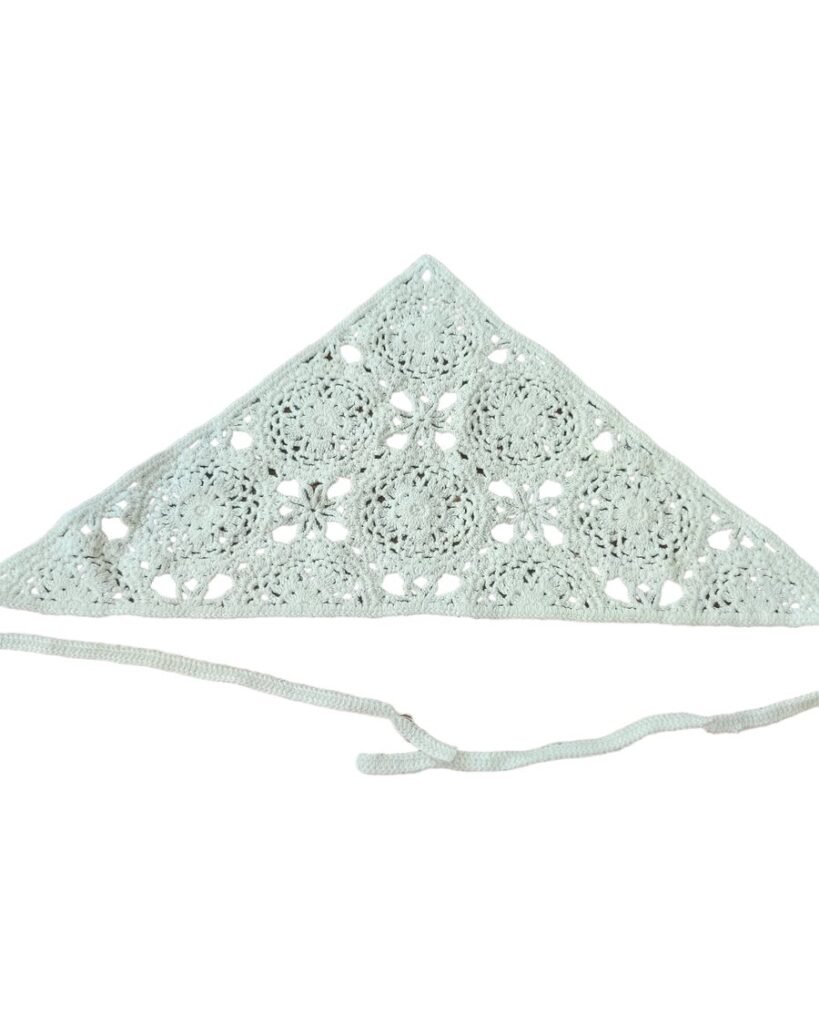 Chevron Crochet Waist Triangle Scarf EA-A-117