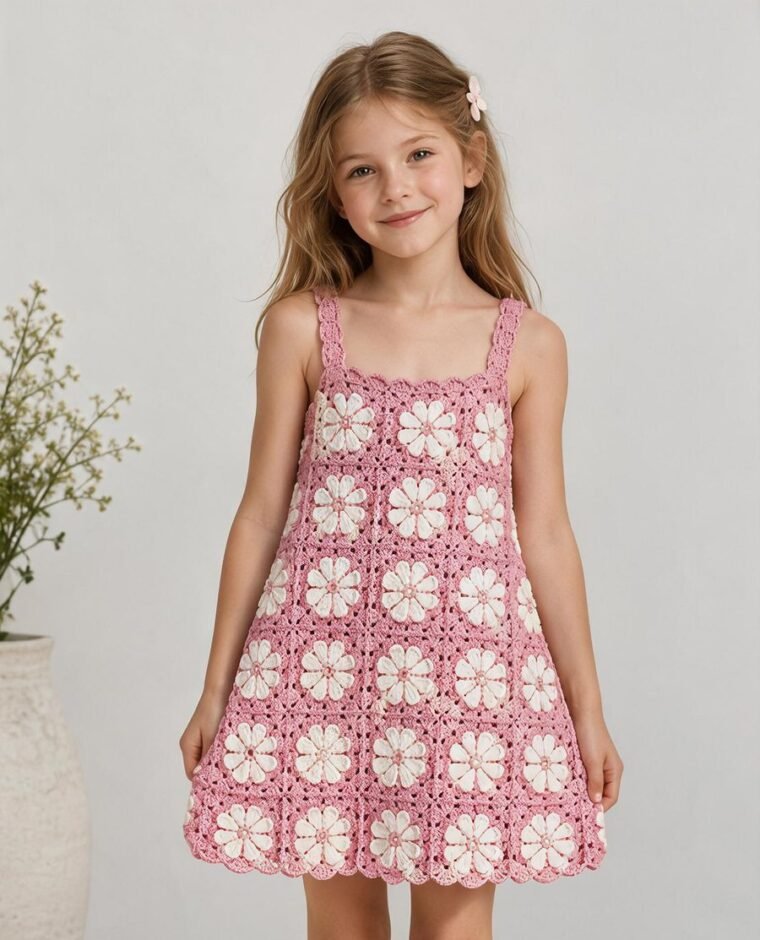 Children's Ribbed Crochet Sleep Set EA-C-112