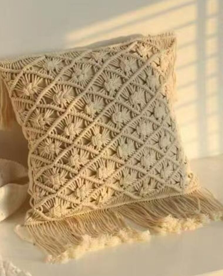 Waffle Crochet Table Runner EA-H-103