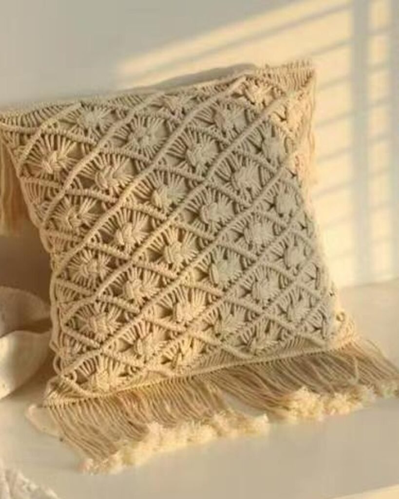 Waffle Crochet Table Runner EA-H-103